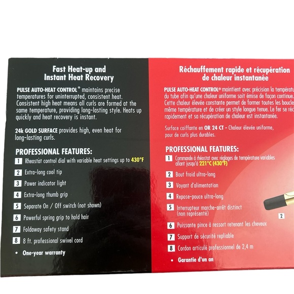 Hot shot tools curling iron NEW - Picture 4 of 4